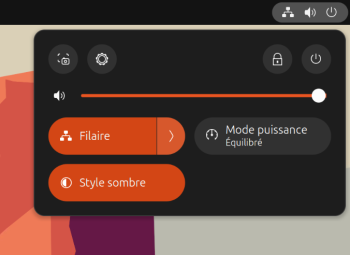 Menu Système