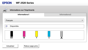 État de l'imprimante État de l'imprimante