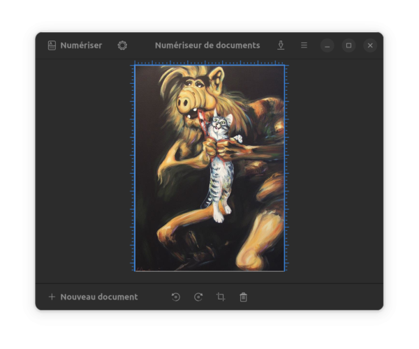 Capture de Numériseur de documents