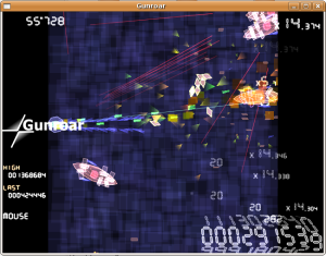 Vue du jeux GunRoar Vue du jeux GunRoar