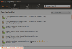 Ajouter ou supprimer un paquet en particulier (éléments techniques)