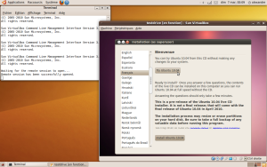 Ubuntu 10.04 en version de développement, exécutée à partir de TestDrive