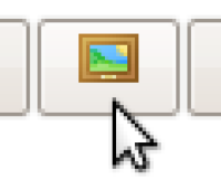 barre d'outil édition